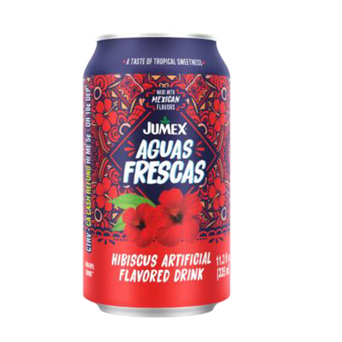 JUMEX AGUAS FRESCAS HIBISCUS 24/11.3oz+ CRV (SKU #60056)