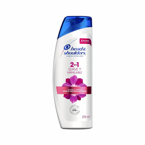 HEAD & SHOULDERS 2 EN 1 SUAVE Y MANEJABLE 12/375 ml (SKU #77726)