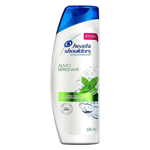 Item No.77728 HEAD & SHOULDERS ALIVIO REFRESCANTE (MENTHOL FRESH) 12/375ml