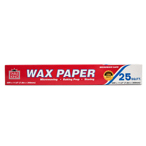 Item No.93160 TABLE KING WAX PAPER 24/25sq