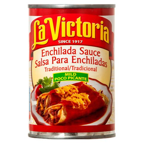 LA VICTORIA ENCHILADA SAUCE RED MILD 12/10oz (SKU #30021)