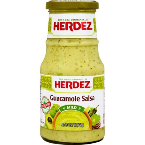 HERDEZ GUACAMOLE SALSA 12/15.7oz (SKU #25334)