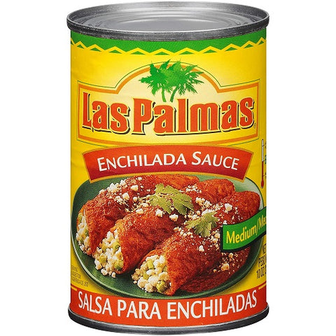 LAS PALMAS RED ENCHILADA SAUCE MEDIUM 24/10oz (SKU #29988)