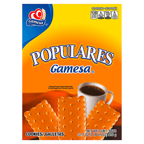 GAMESA POPULARES 6/31.7oz (SKU #30706)