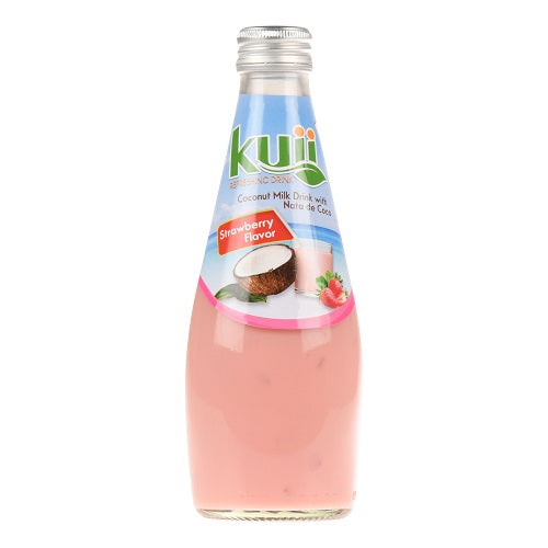 KUII COCONUT MILK W/ NATA DE COCO FRESA 12/290ml (SKU #34823)