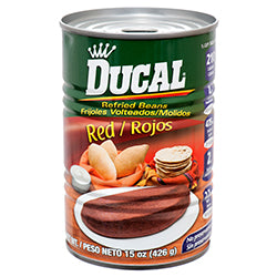 Item No.60702 DUCAL REFRIED RED BEANS 24/15oz