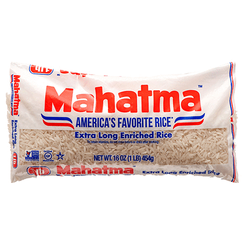 MAHATMA RICE LONG GRAIN 4% WHITE POLY 24/1lb