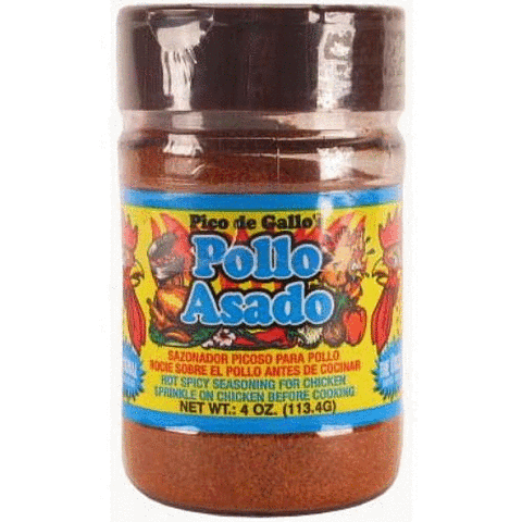 P.D.G. POLLO ASADO SEASONING JAR 12/4oz