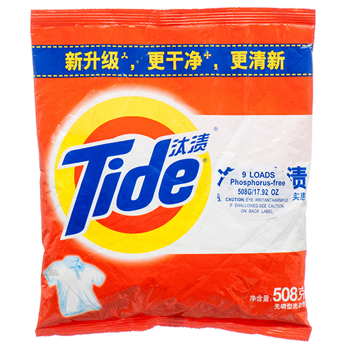 TIDE POWDER BAG 12/508g