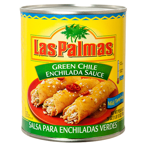 LAS PALMAS GREEN ENCHILADA SAUCE MILD 12/28oz