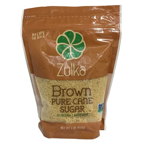 ZULKA BROWN PURE CANE SUGAR 10/1lbs