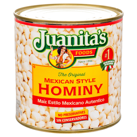 JUANITA'S HOMINY - MEXICAN STYLE 12/25oz