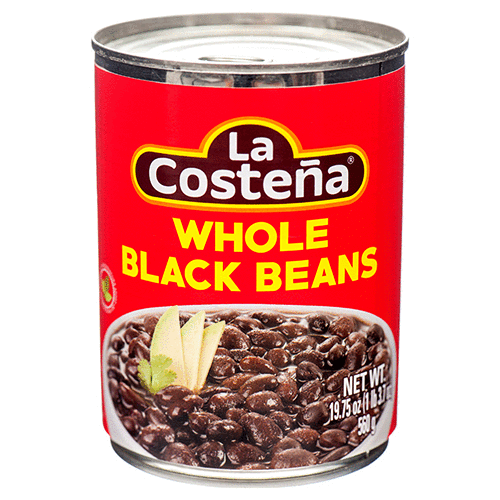 LA COSTENA WHOLE BLACK BEANS 12/19.75oz