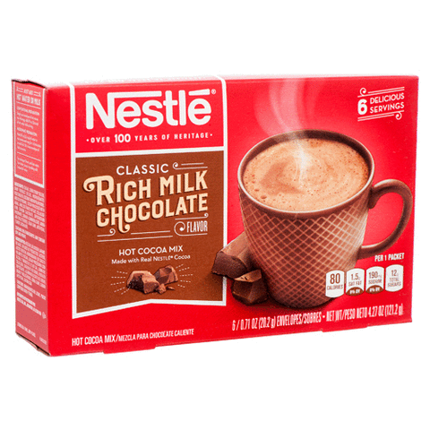 NESTLE HOT COCOA RICH 12/6ct