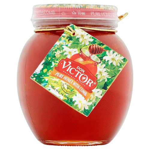 DON VICTOR PURE HONEY WITH COMB 6/16oz