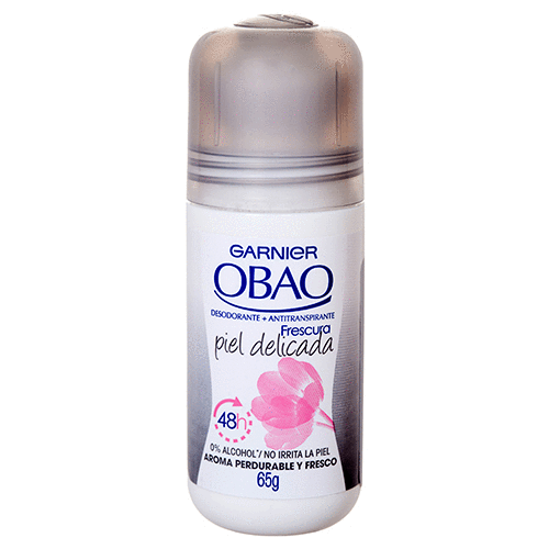 OBAO PARA MUJER PIEL DELICADA ROLL-ON 24/65G