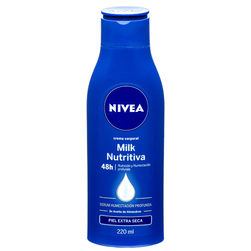 NIVEA BODY MILK EXTRA DRY 12/220ml