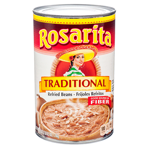 ROSARITA TRADITIONAL REFRIED BEANS 12/40.5oz