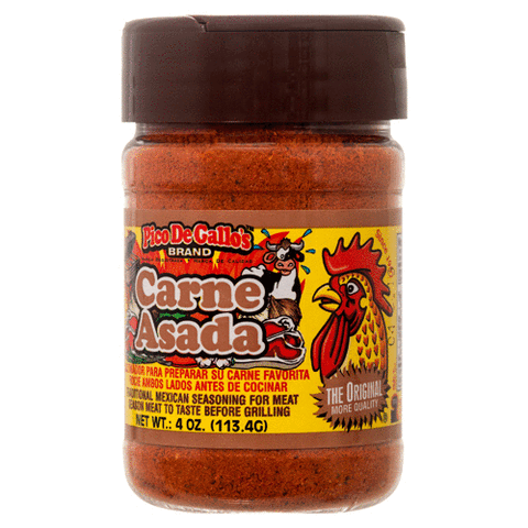 P.D.G. CARNE ASADA SEASONING JAR 12/4oz