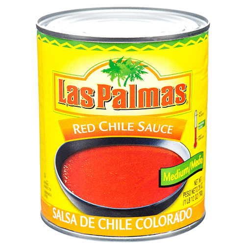 LAS PALMAS RED CHILE SAUCE MEDIUM 12/28oz