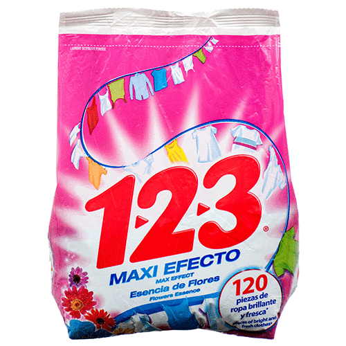 123 DET POWDER ESENCIA FLORES 10/900g