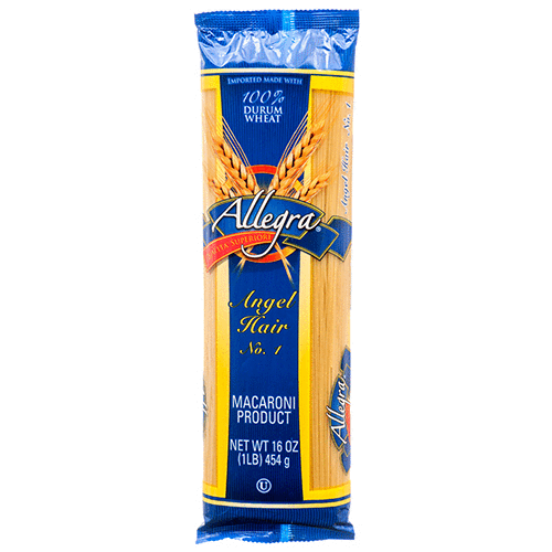 ALLEGRA ANGEL HAIR PASTA 20/16oz