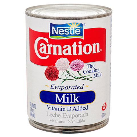 NESTLE CARNATION EVAPORATED MILK 24/12oz