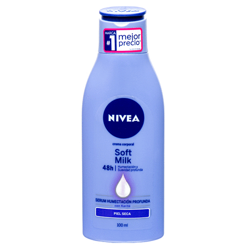 NIVEA BODY MILK DRY 12/100ml