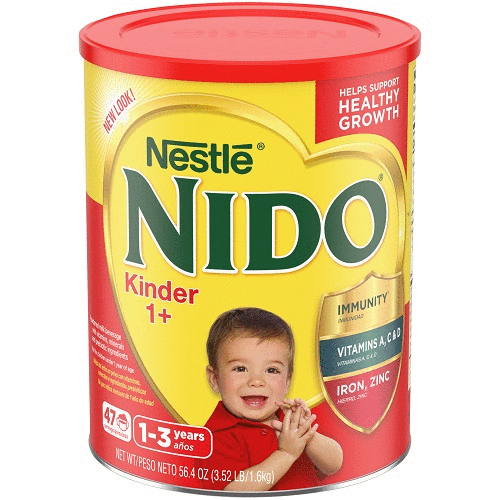 NESTLE NIDO KINDER 1+ POWDER MILK 6/1600g