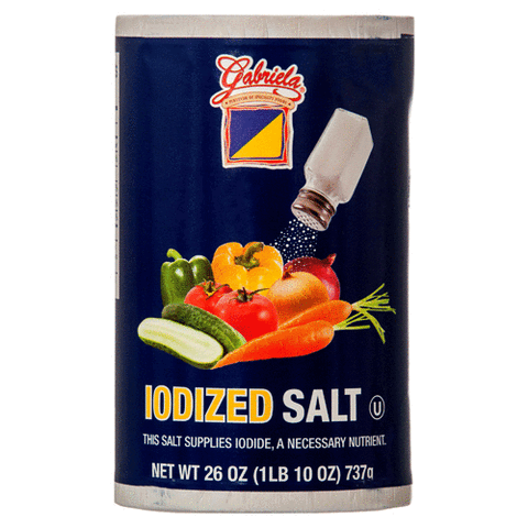 GABRIELA SALT IODIZED 24/26oz