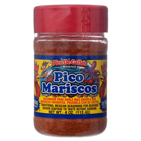 P.D.G. PICO MARISCOS SEASONING JAR 12/4oz