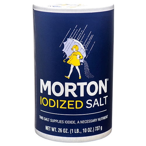 MORTON SALT IODIZED 24/26oz