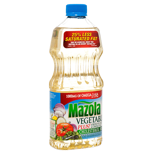 MAZOLA VEGETABLE PLUS OIL 12/40oz