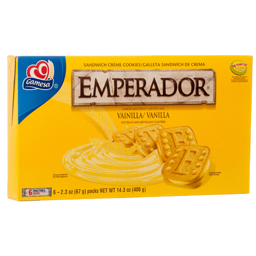 GAMESA EMPERADOR VANILLA 12/14.3oz