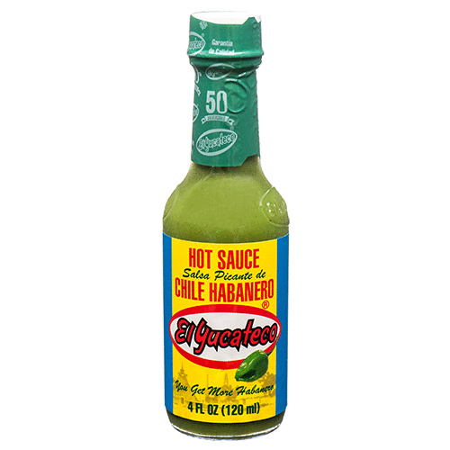 EL YUCATECO HABANERO SAUCE GREEN 12/4oz