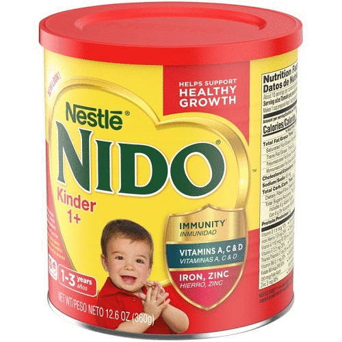 NESTLE NIDO KINDER 1+ POWDER MILK 6/360g