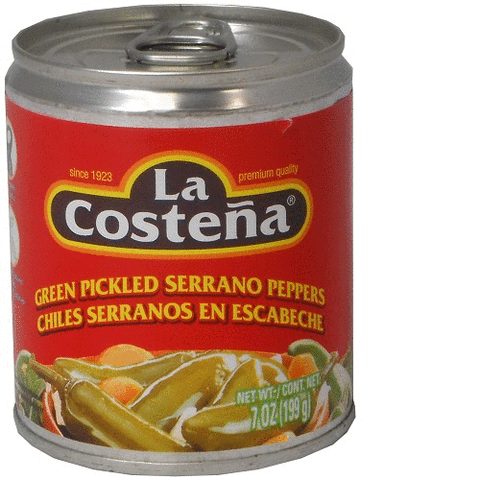 LA COSTENA SERRANO PEPPER 24/7oz