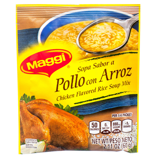 MAGGI CLEAR SOUP CHICKEN RICE 2/12/2.11oz