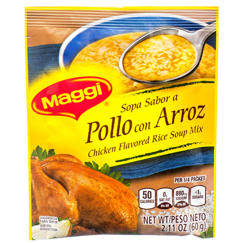 MAGGI CLEAR SOUP CHICKEN RICE 2/12/2.11oz