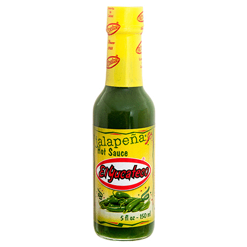 EL YUCATECO GREEN JALAPENO SAUCE 12/5oz