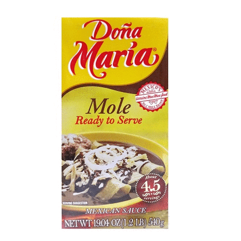 DONA MARIA MOLE READY TO SERVE 18/19.4oz