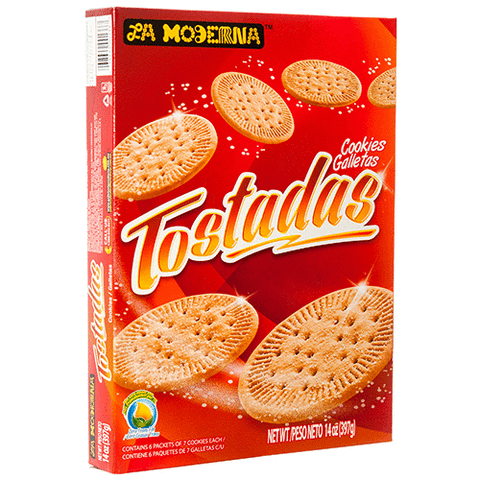 LA MODERNA TOSTADAS COOKIES 12/14oz