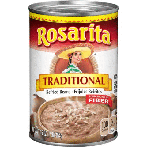 ROSARITA TRADITIONAL REFRIED BEANS 12/16oz