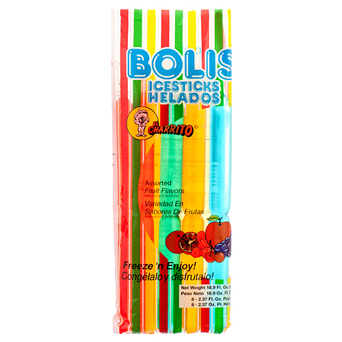 BOLIS EL CHARRITO ICE POP 24/8ct