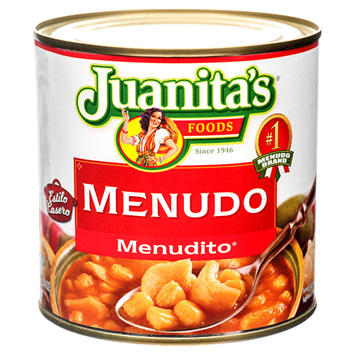 JUANITA'S MENUDO REGULAR PALLET DISPLAY 12/25oz