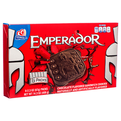 GAMESA EMPERADOR CHOCOLATE 12/14.3oz