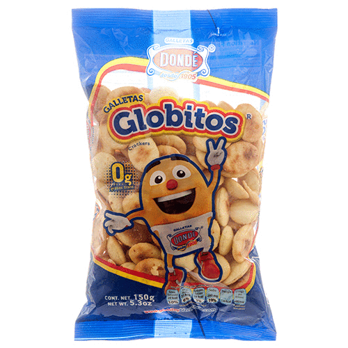 DONDE GALLETAS GLOBITOS 12/150g(5.3oz)